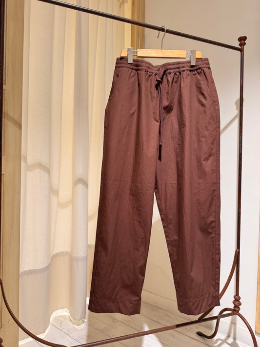 M - Peached Poplin Judo Pant - UNIVERSAL WORKS - Brown