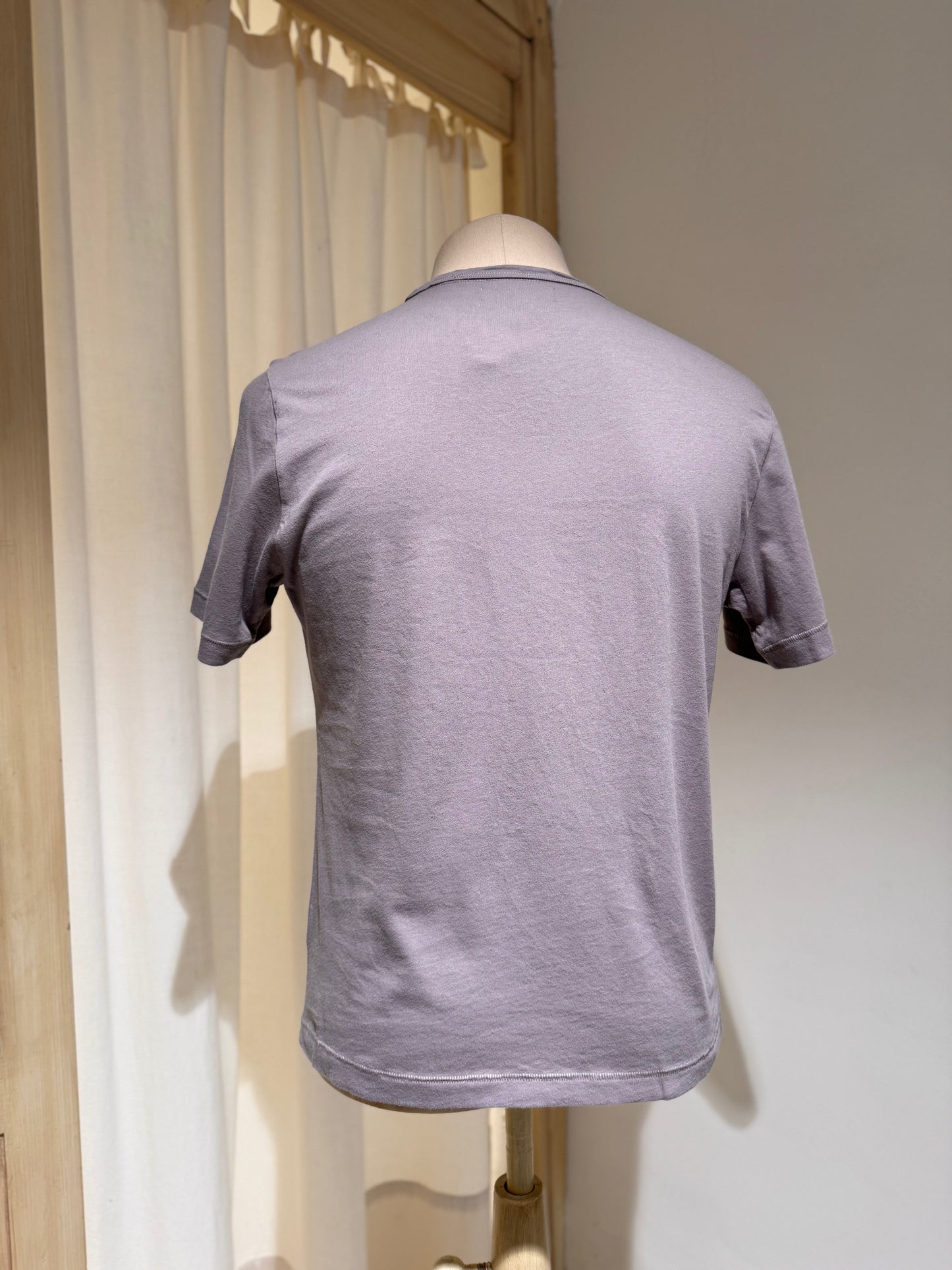M - T-Shirt Soft Pima Cotton - MERZ B SCHWANEN - Grey