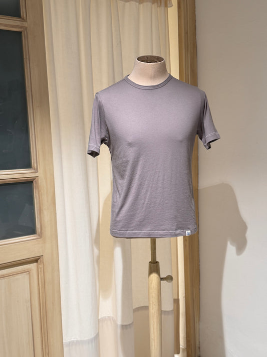 M . T-Shirt Soft Pima Cotton - MERZ B SCHWANEN - Grey