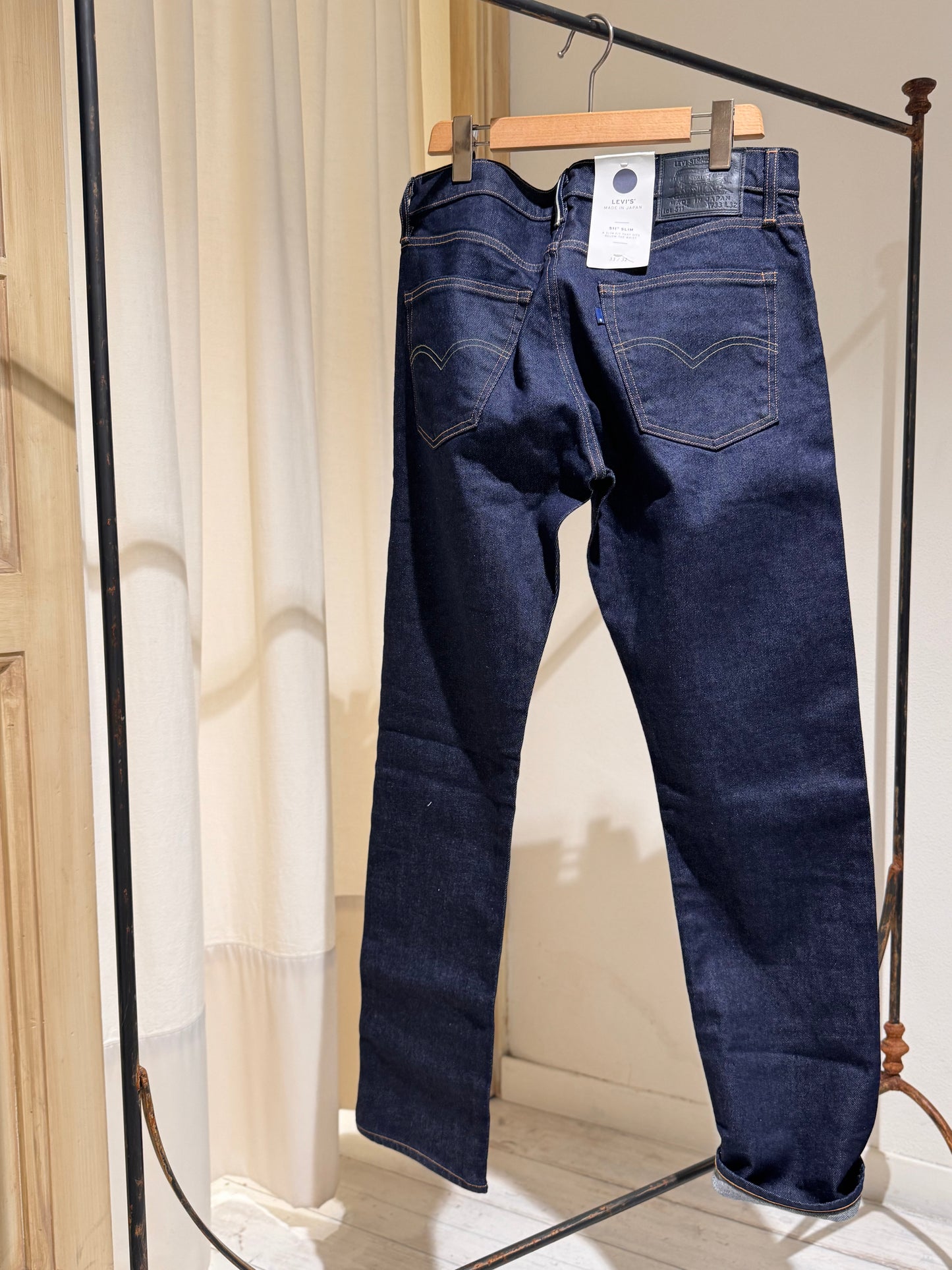 M - Denim  511 Blue Tab -  LEVI’s® BLUE TAB™ - Rinsed Blue Denim