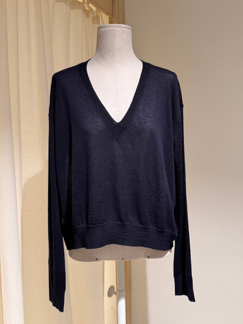 V NECK KNITTED SWEATER - PHIILI
