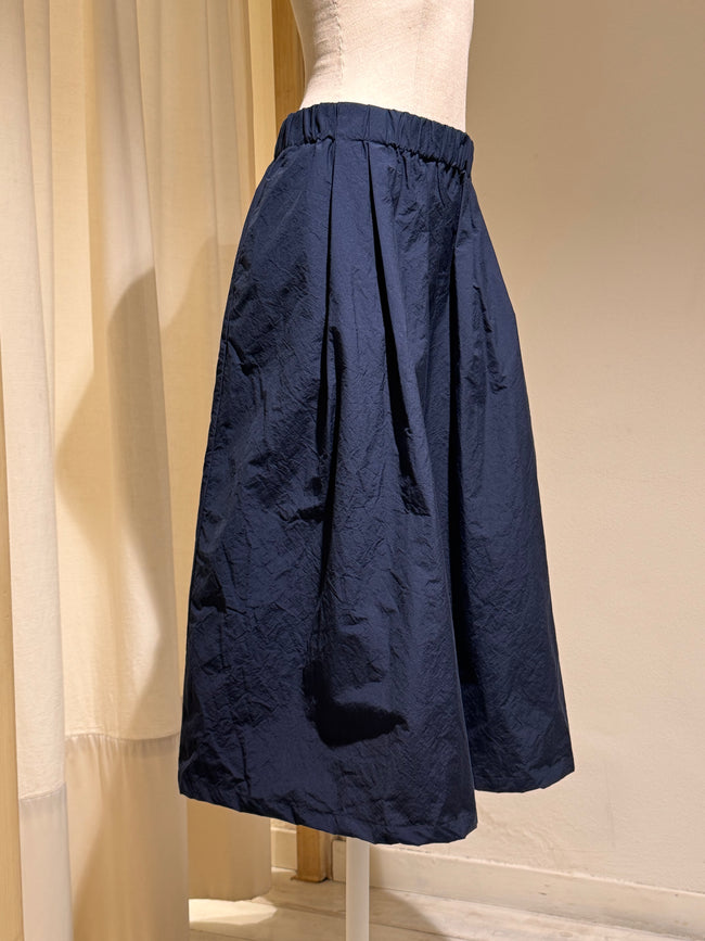 ELASTICATED WAIST LONG SKIRT - APUTNOB
