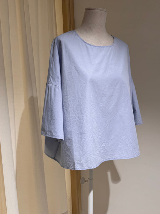 W BLOUSA - APUNTOB - Delicate Light Blue