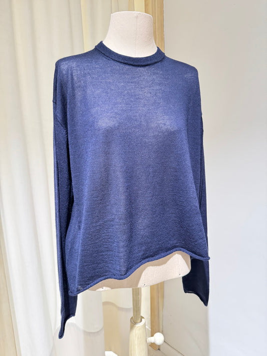 W ELBA Knitwear - PHIILI - Blue Navy