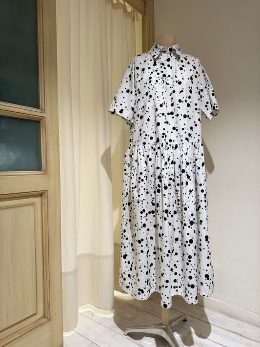 W Parklife Dress - YMC - White