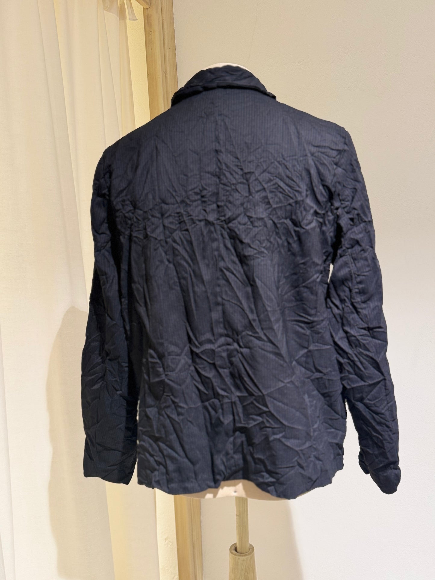 W Wrinckled Jacket - PAS DE CALAIS - Black