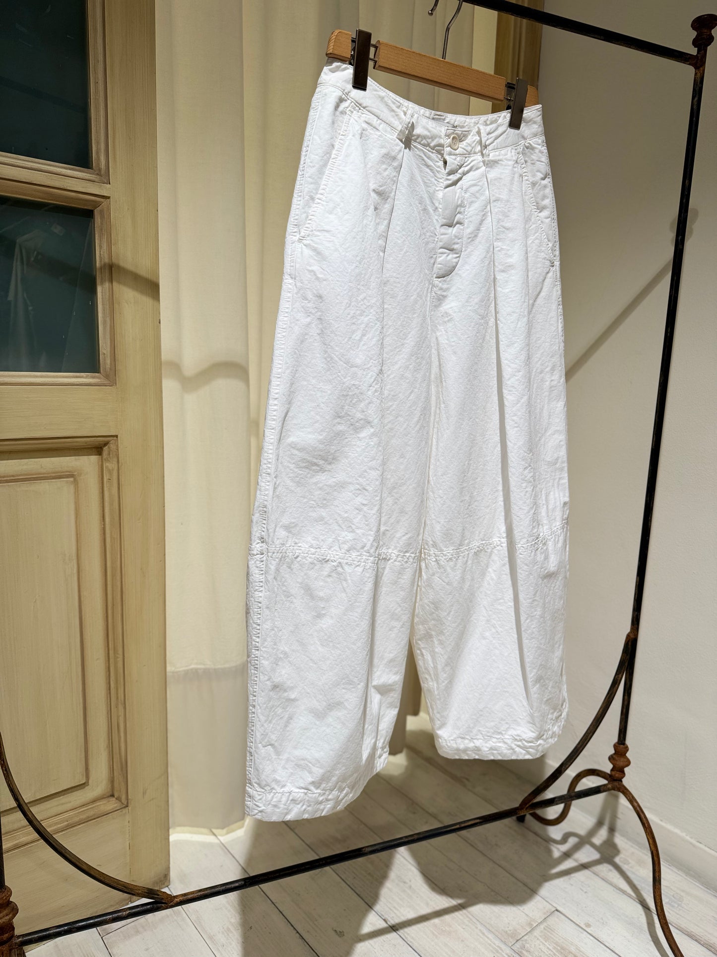 W Pant Deadbeat Trouser - YMC - White