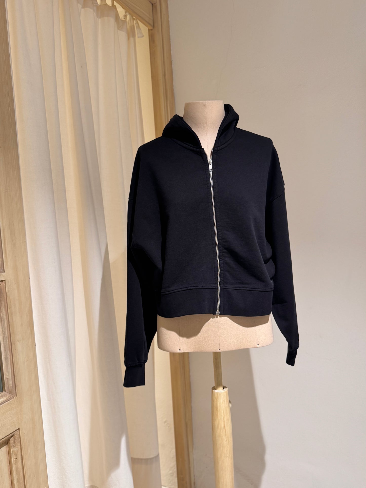 ORGANIC CROP ZIP HOOD - COLORFUL STANDARD