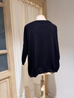 COTTON KNITWEAR BOAT NECK - MA'RY'YA
