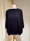 COTTON KNITWEAR BOAT NECK - MA'RY'YA