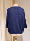 LINEN PULL KNIT BOAT NECK - MA'RY'YA