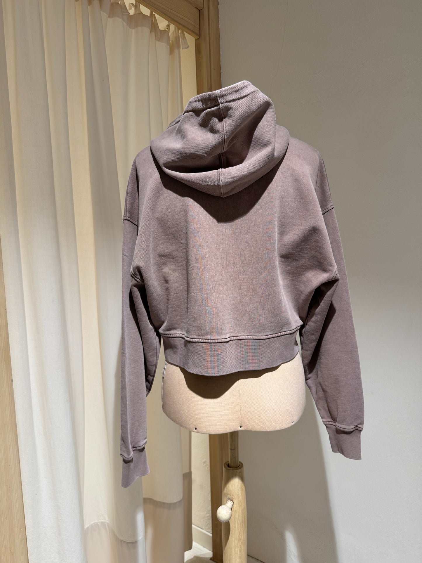 ORGANIC CROP ZIP HOOD - COLORFUL STANDARD