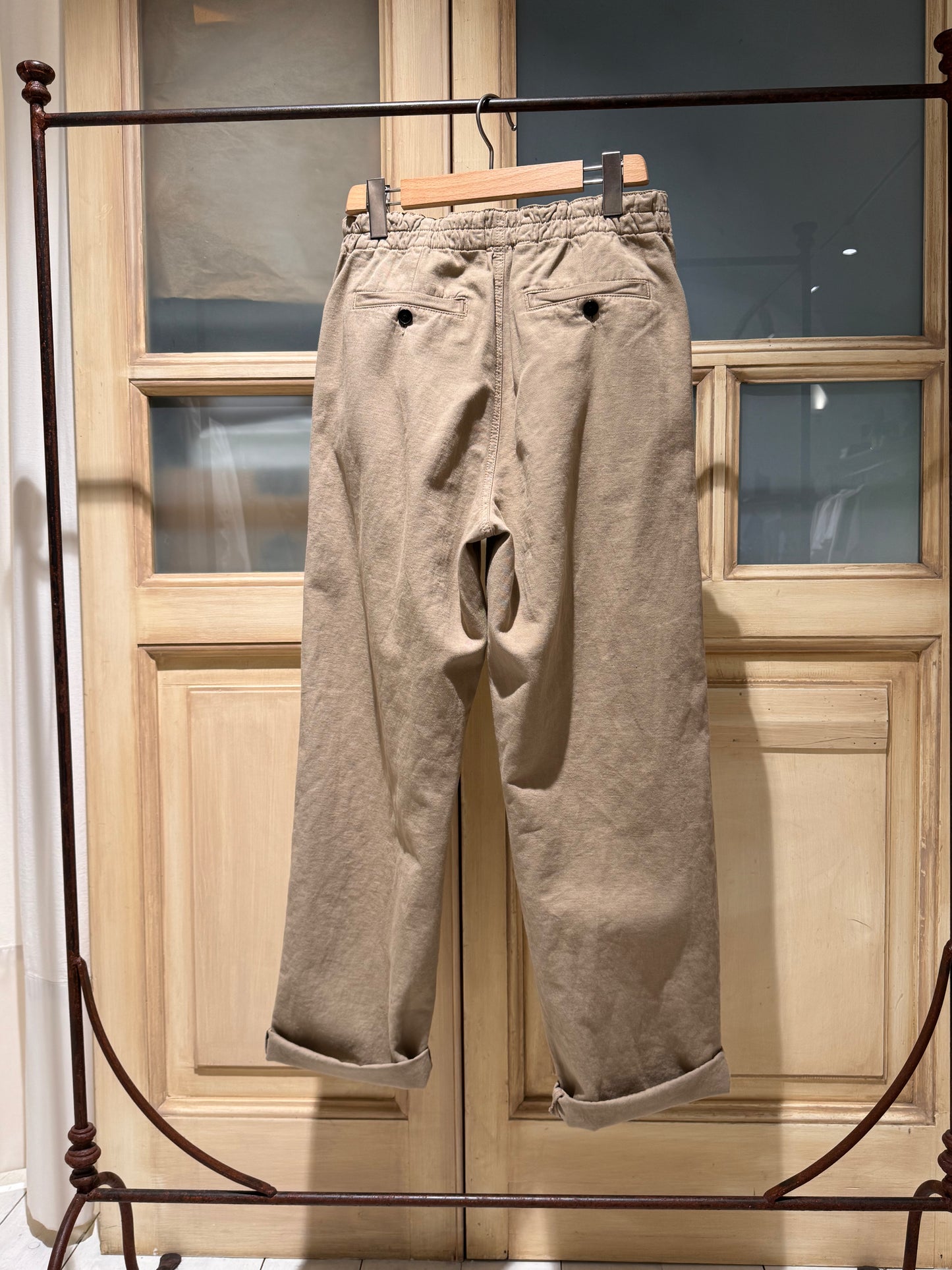 W - Pillow regular trousers - BELLEROSE - Clay