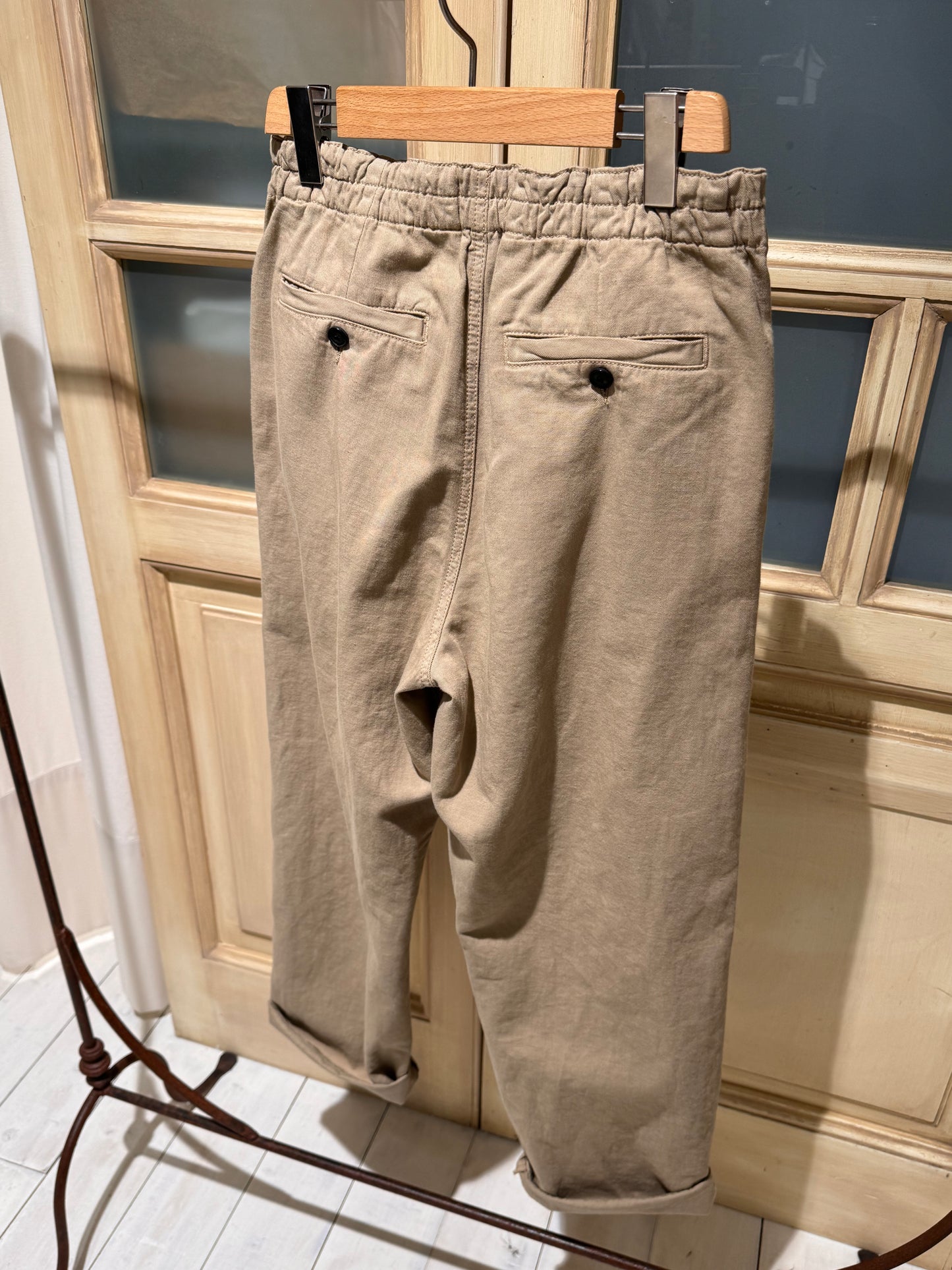 W - Pillow regular trousers - BELLEROSE - Clay