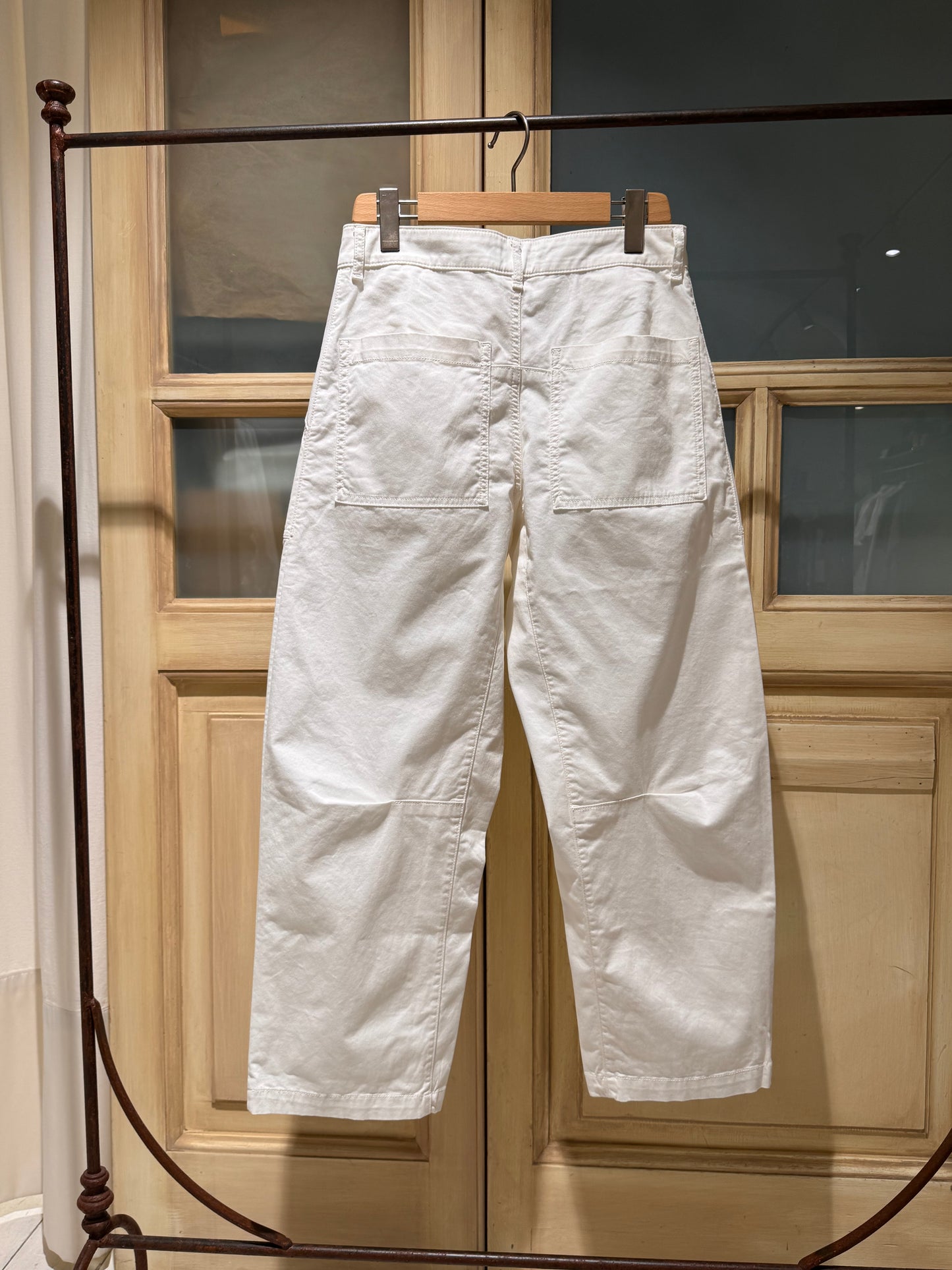 W - Kiara relaxed trousers - BELLEROSE - White