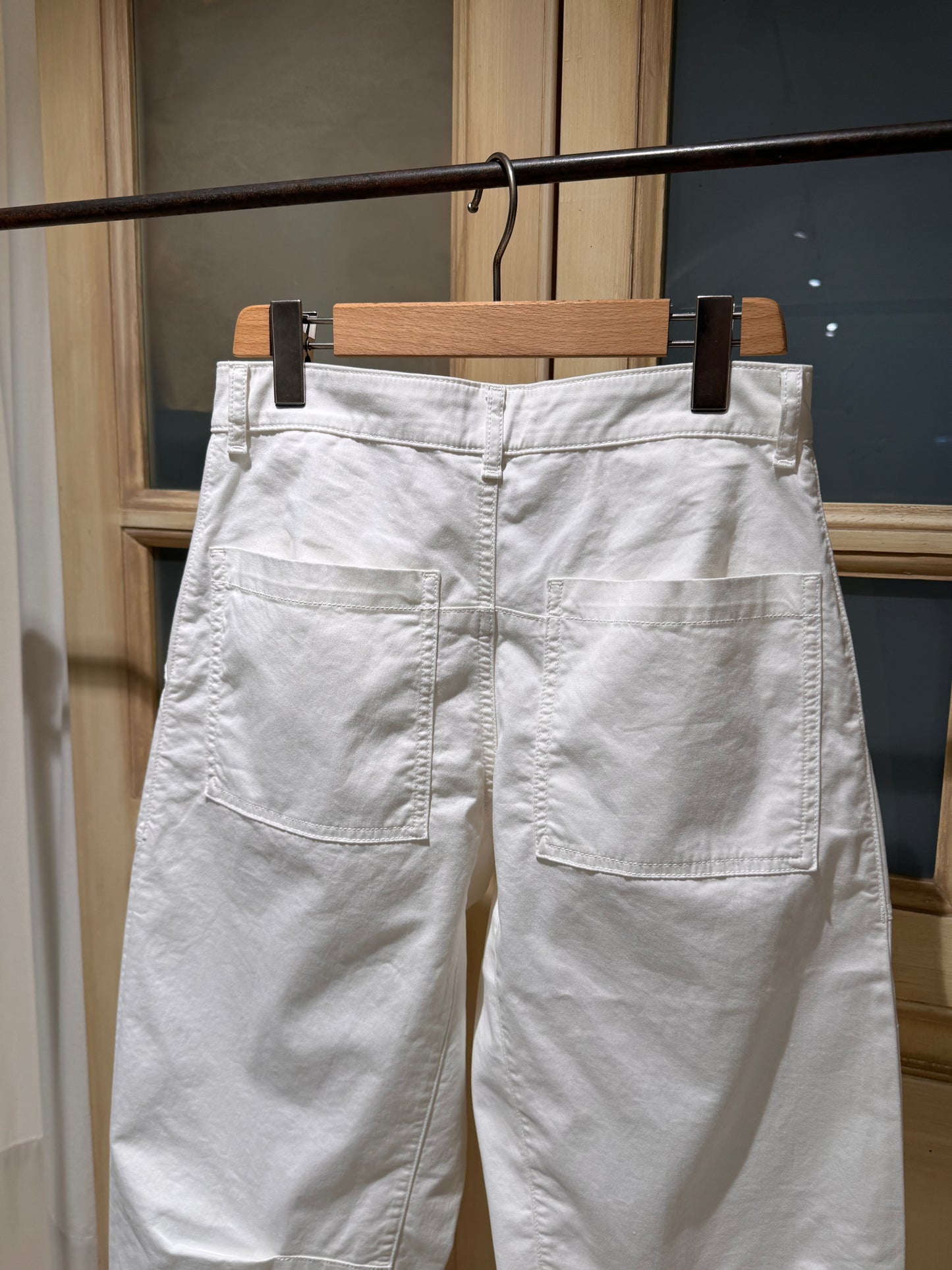 W - Kiara relaxed trousers - BELLEROSE - White