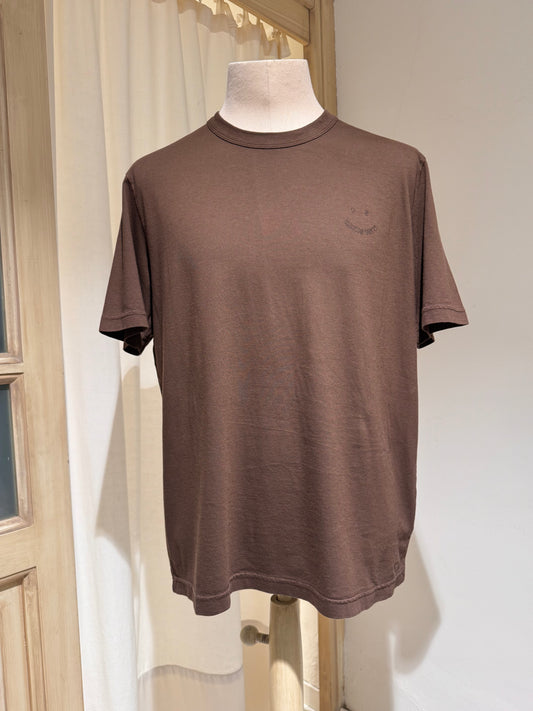 M - Short Sleeve SMILE - PS PAUL SMITH - Milk Chocolate