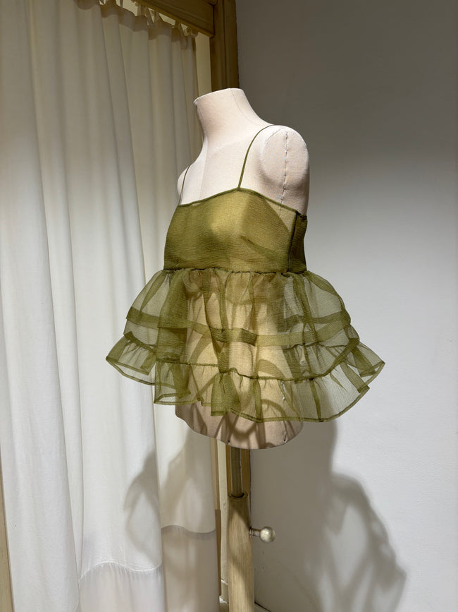 BABYDOLL ORGANZA TOP - ESTHE