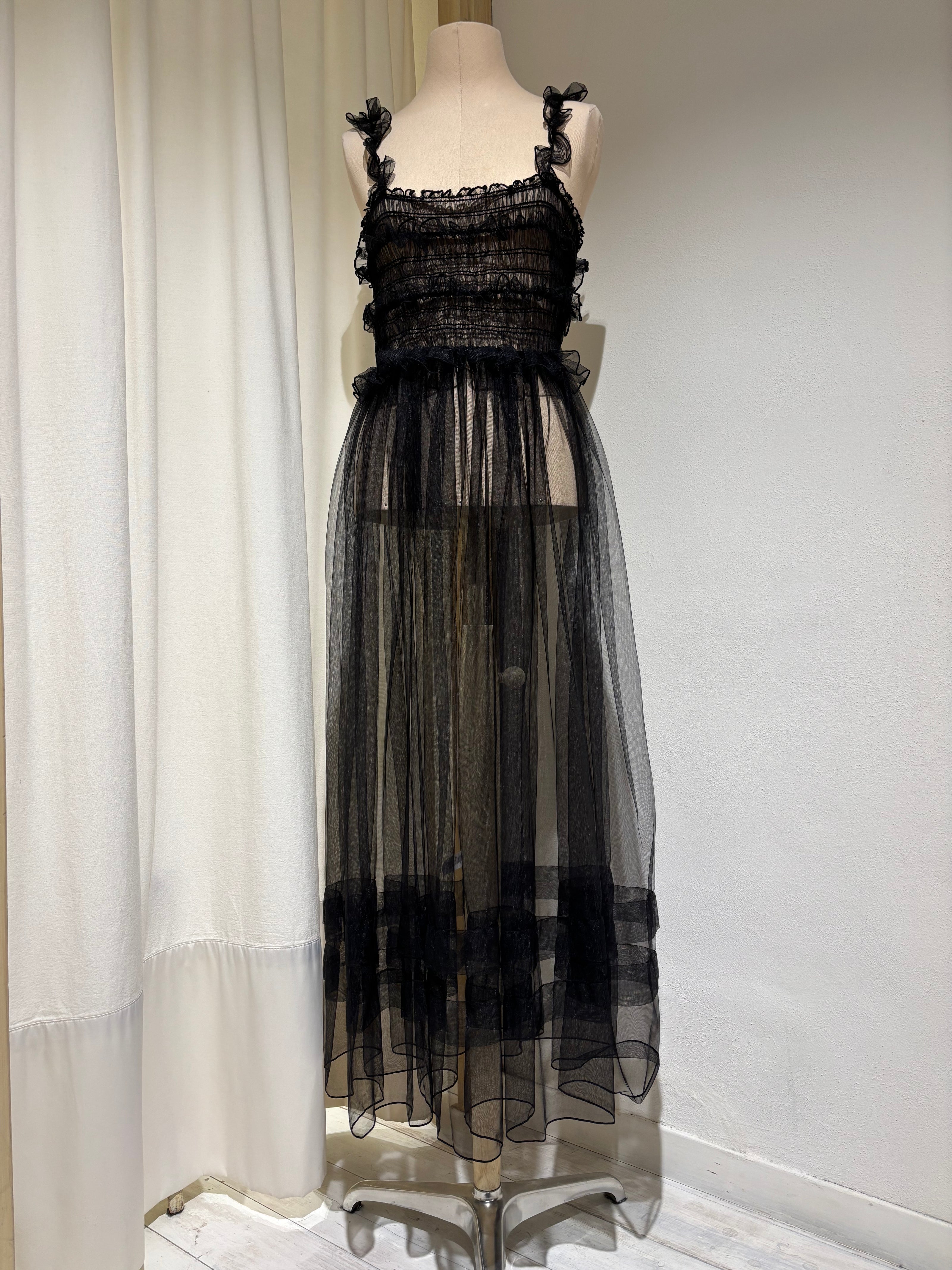 TULLE RUFFLE SUNDRESS - ESTHE