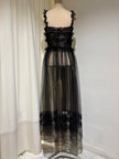 TULLE RUFFLE SUNDRESS - ESTHE