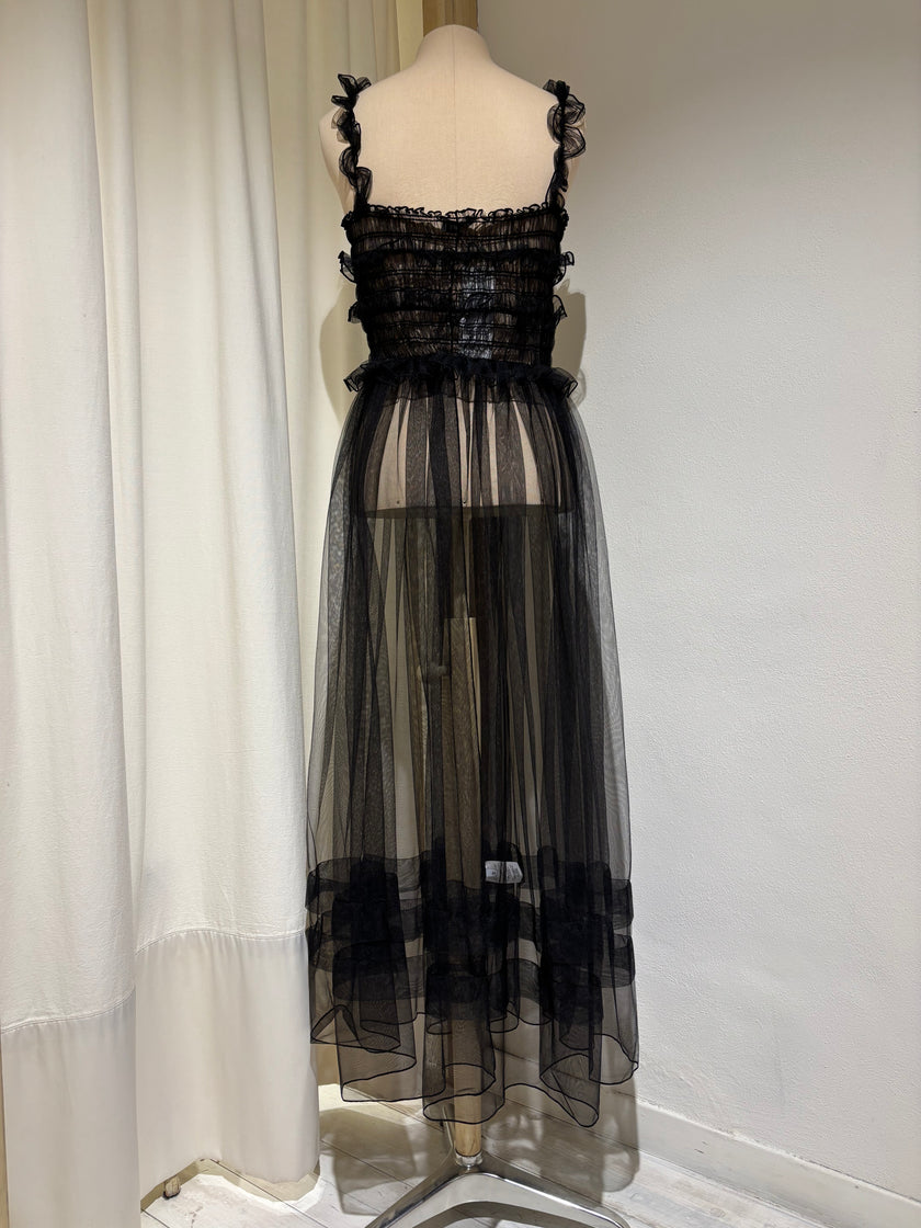 TULLE RUFFLE SUNDRESS - ESTHE