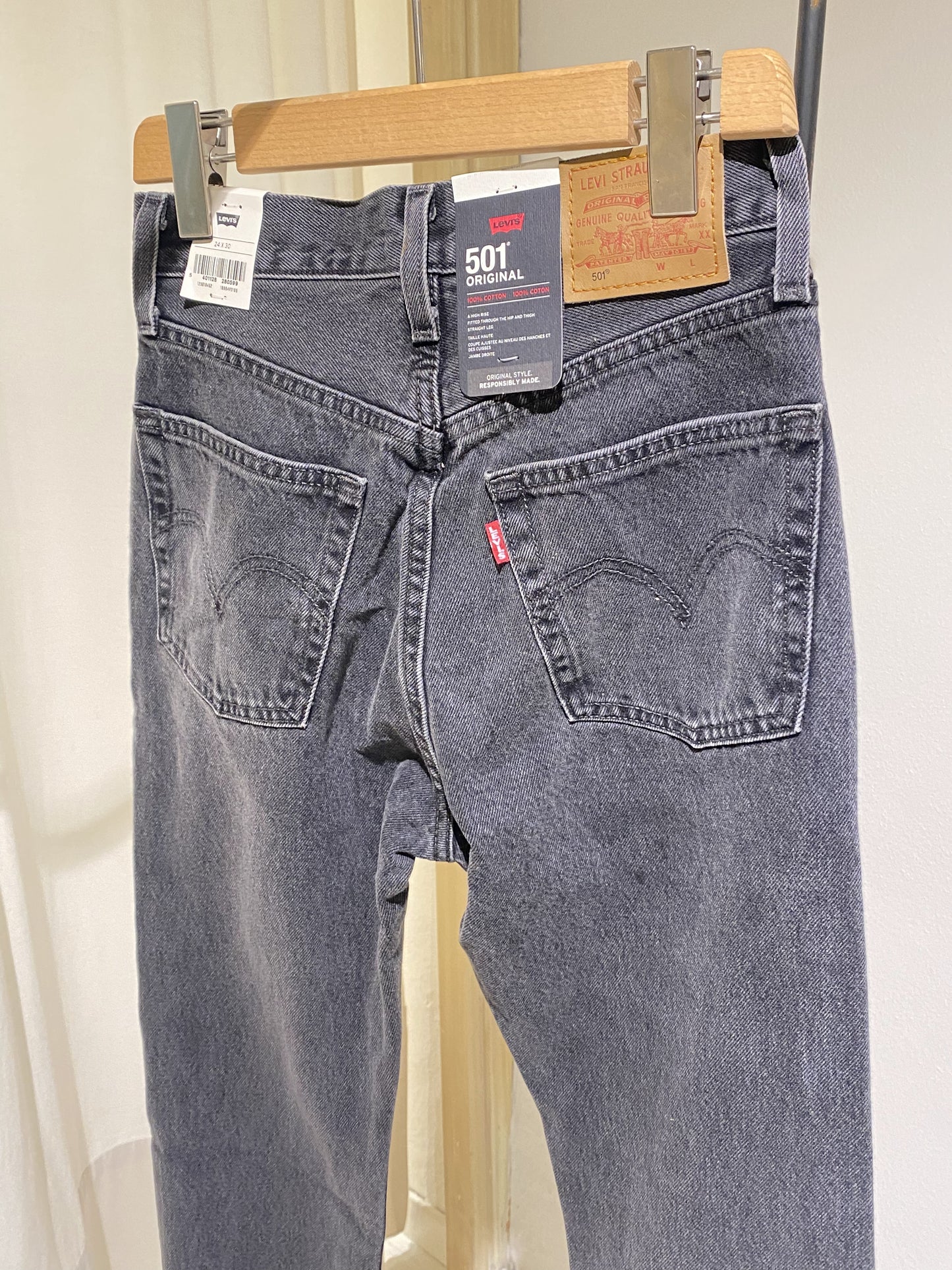 W 501® LEVI'S® PREMIUM MID GREY