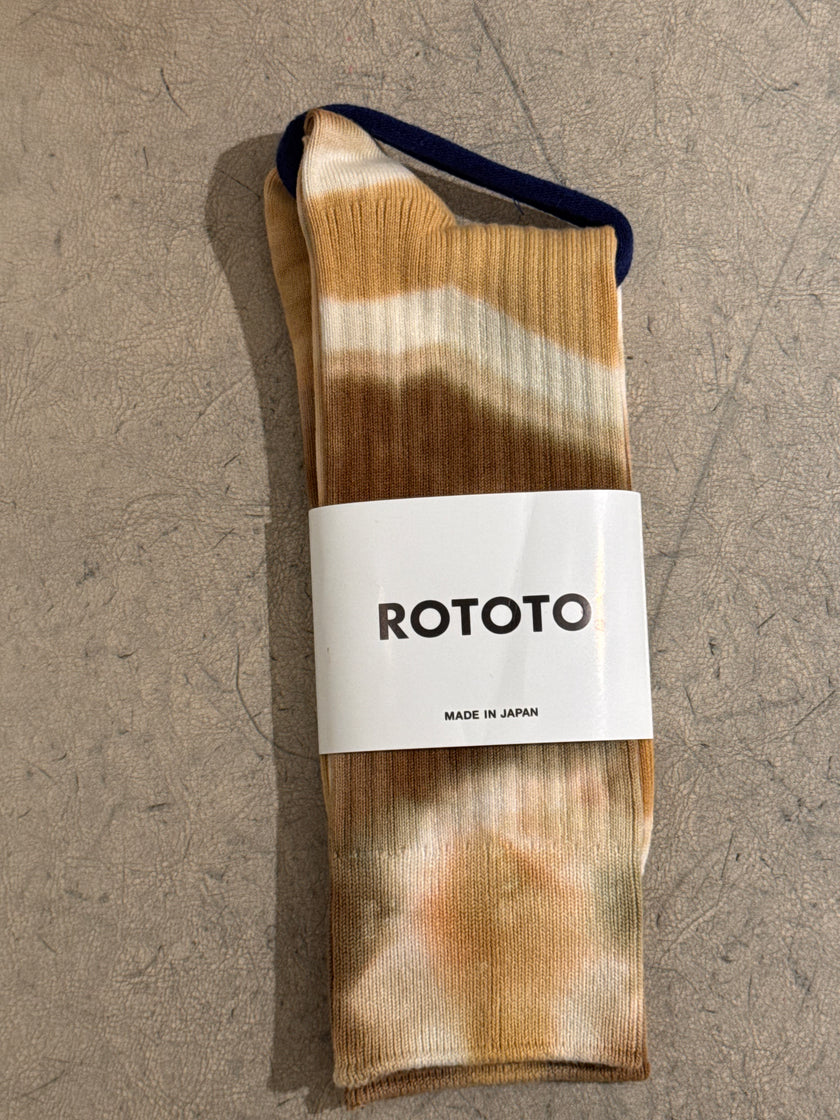 TYE AND DIE CREW SOCKS - ROTOTO