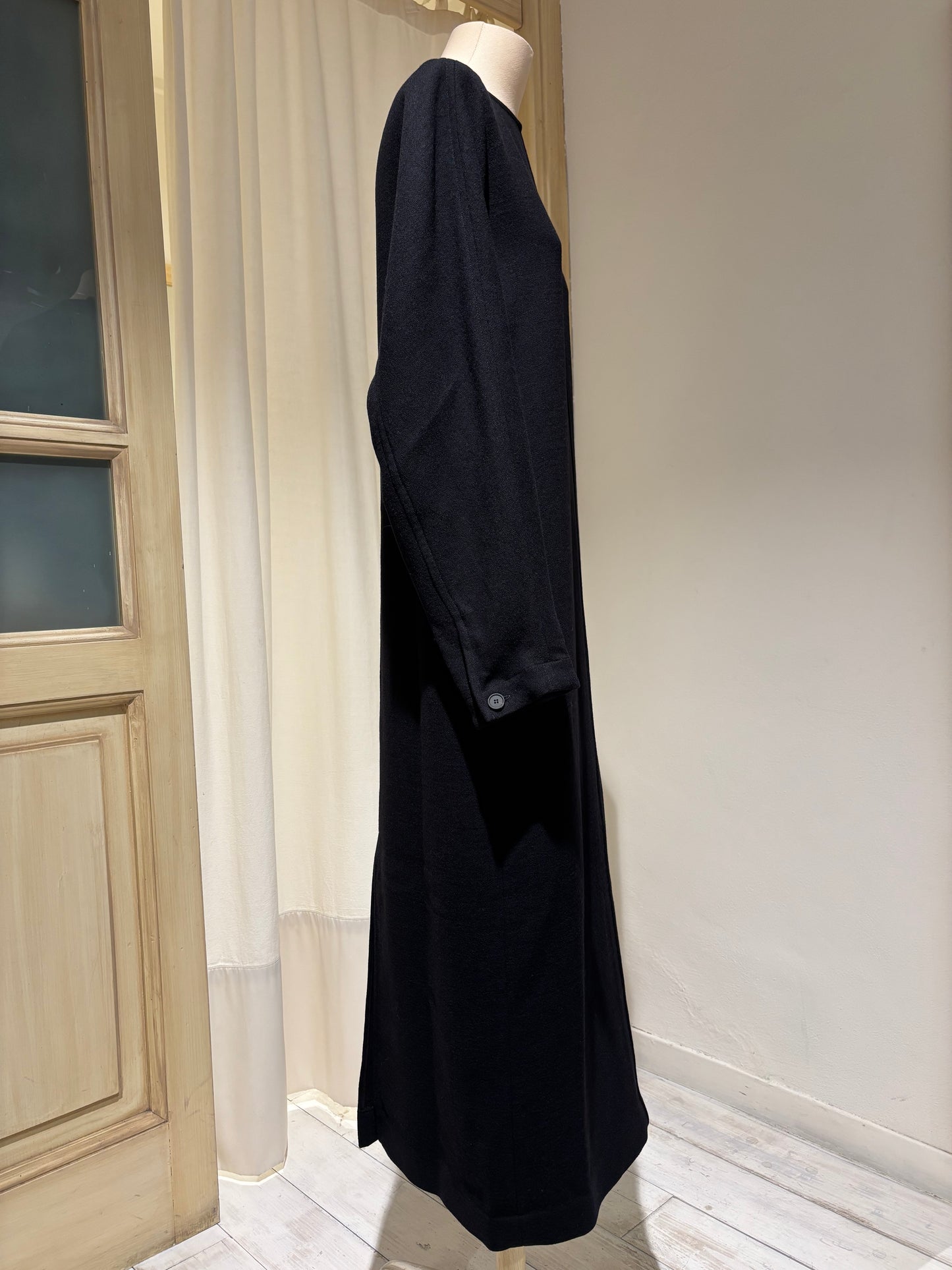 W Cali Long Sleeve Cosy Dress STUDIO NICHOLSON - Black