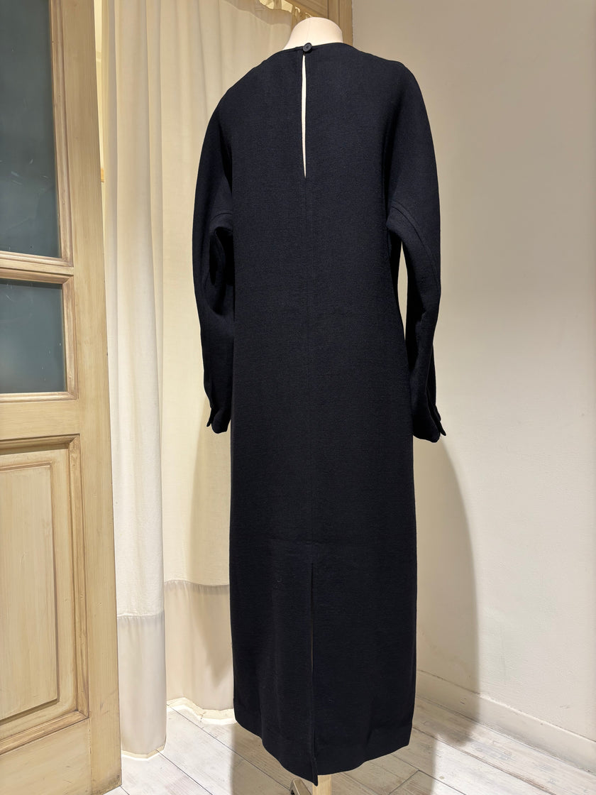 W Cali Long Sleeve Cosy Dress STUDIO NICHOLSON - Black