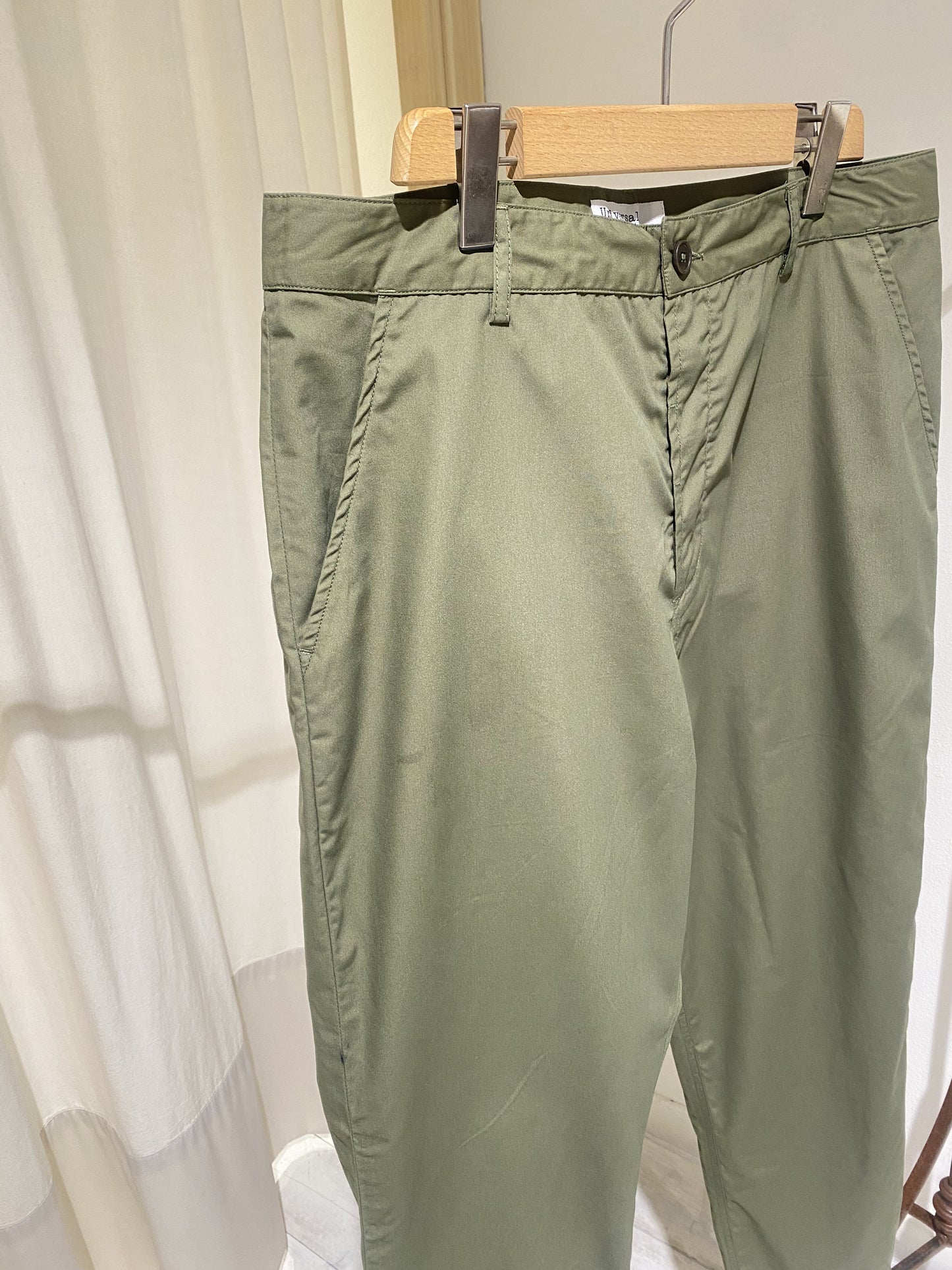 M PANT - UNIVERSAL WORKS - MIL GREEN