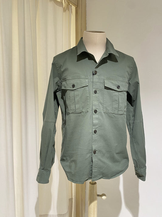 M UTILITY SHIRT JACKET - PS PAUL SMITH - MIL GREEN