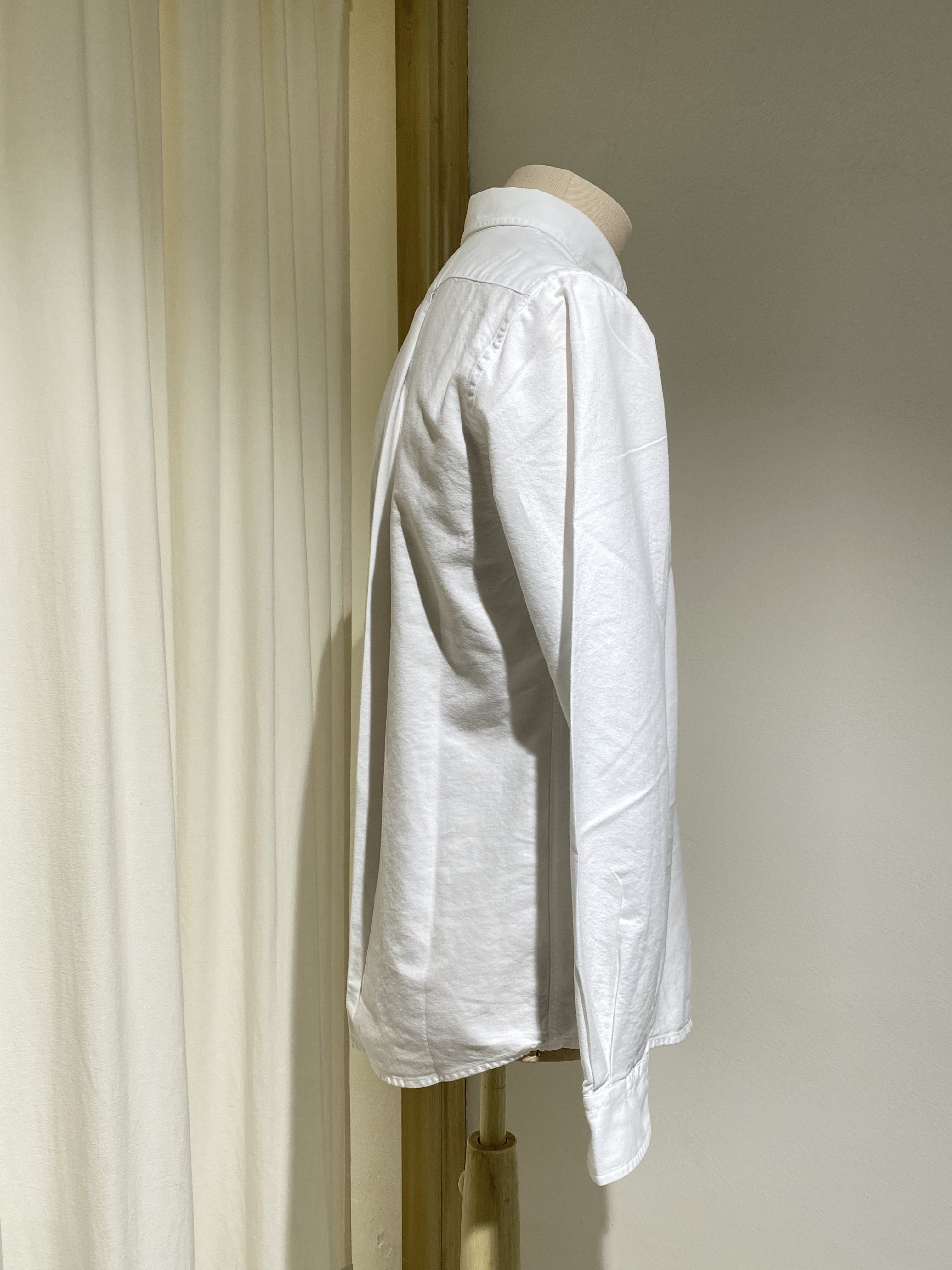 MEN'S BUTTON-DOWN SHIRT - COLORFUL STANDARD - ORGANIC COTTON - WHITE