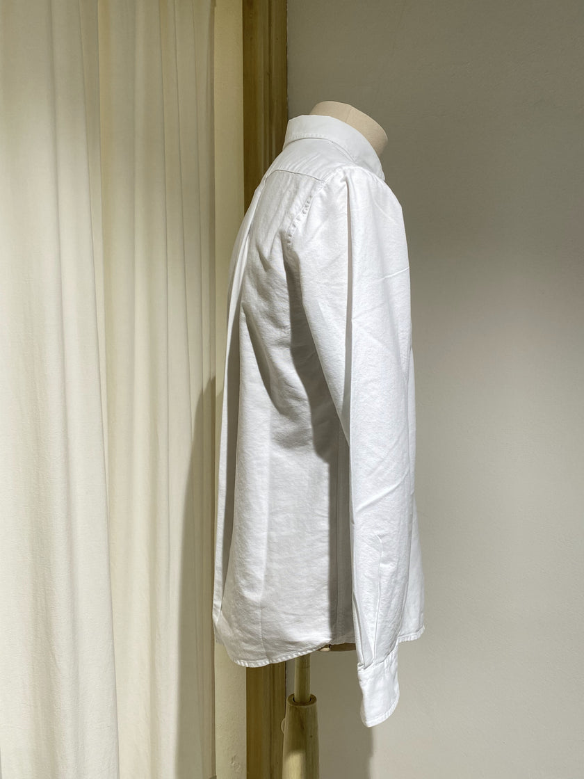 MEN'S BUTTON-DOWN SHIRT - COLORFUL STANDARD - ORGANIC COTTON - WHITE
