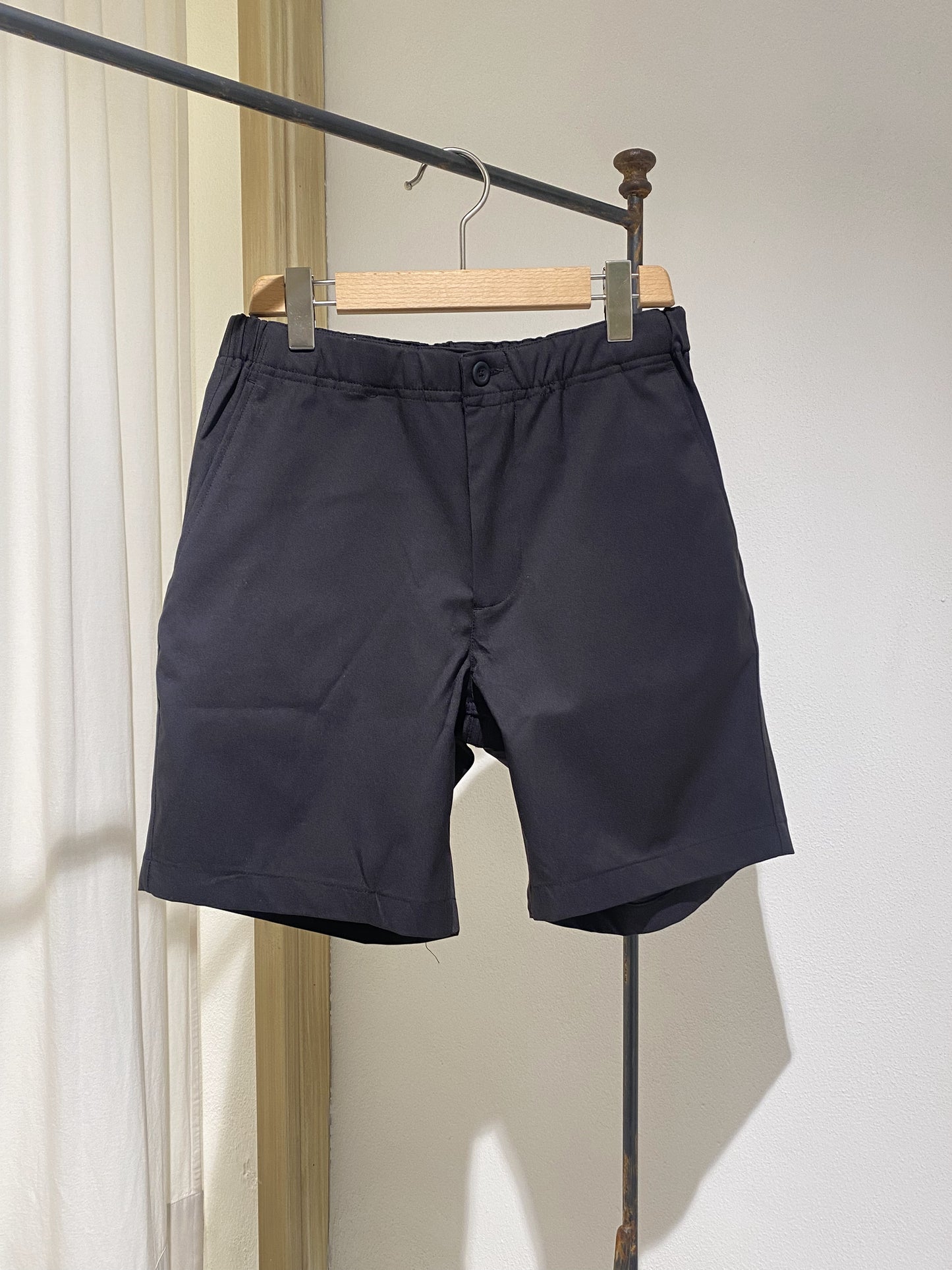 M EZRA RELAXED SOLOTEX TWILL SHORTS - NORSE PROJECTS - BLACK