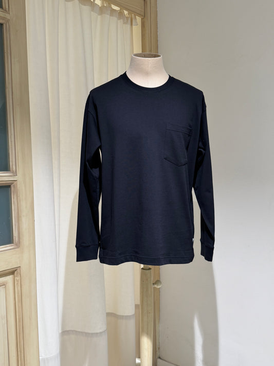 M Heavy Loose LS T-shirt - NORSE PROJECTS - Black