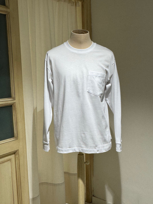 M Heavy Loose LS T-shirt - NORSE PROJECTS - White