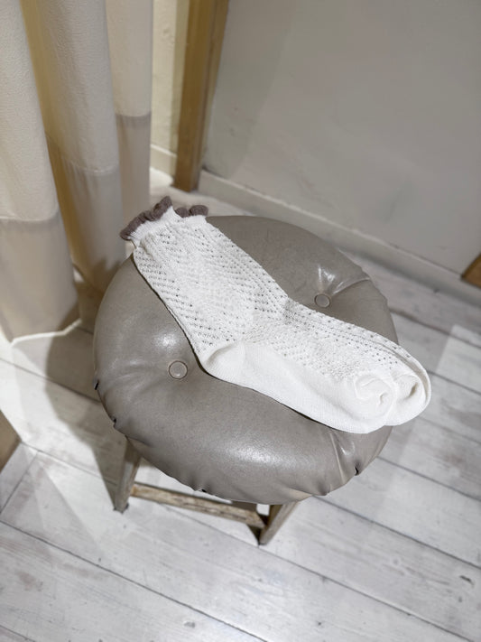 W - Socks - FORTE FORTE - White