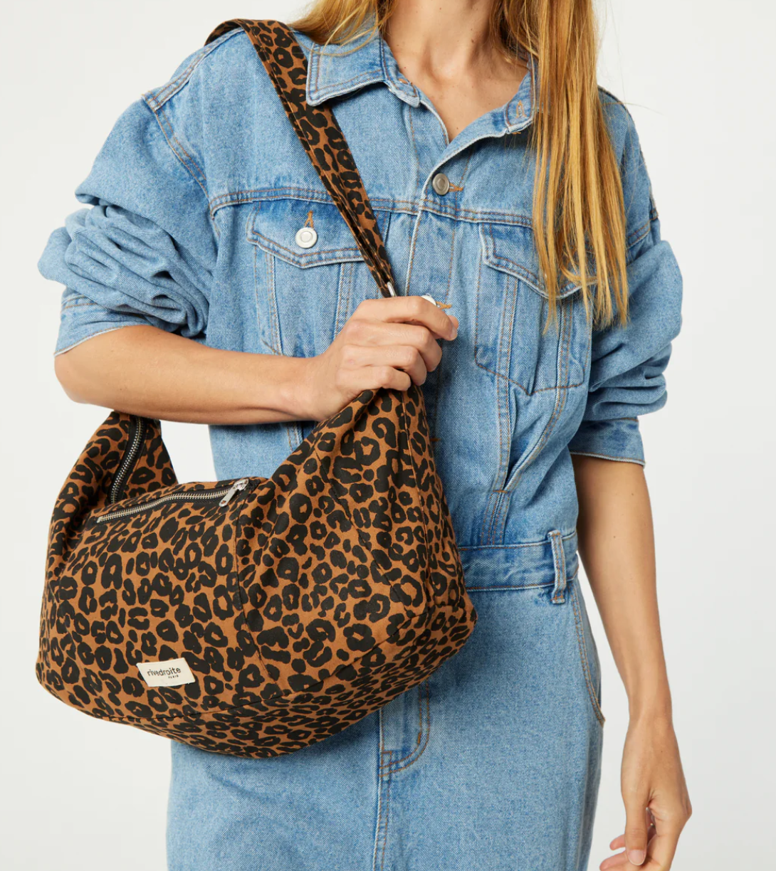 W CHARLOT THE CROSSDODY BAG - RIVE DROITE PARIS - LEOPARD