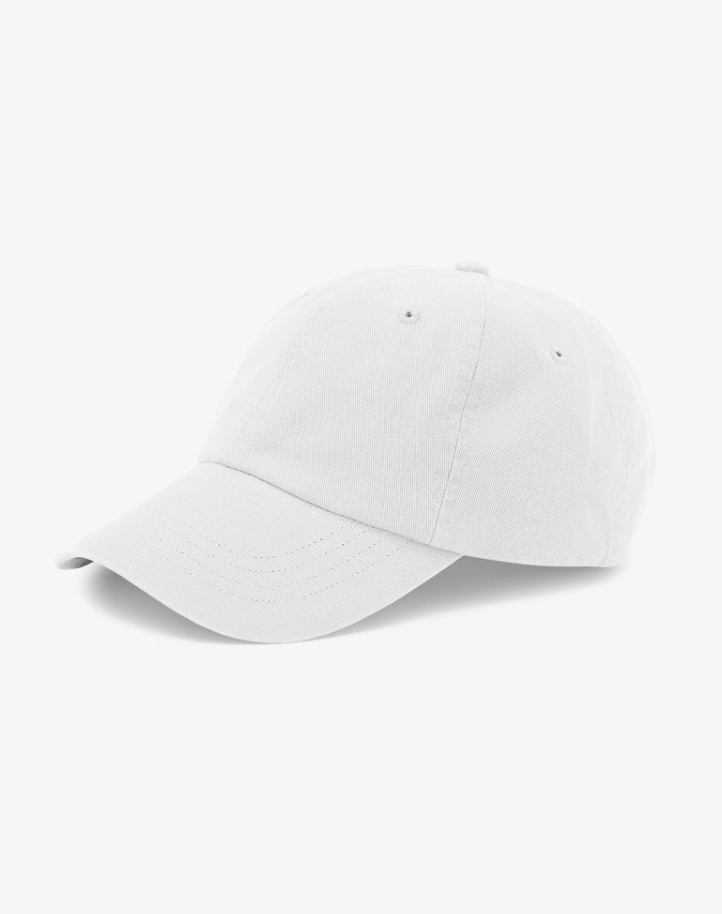 M & W ORGANIC COTTON CAP - COLORFUL STANDARD - WHITE