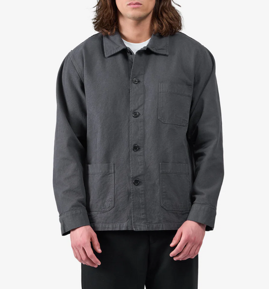 M Organic Workwear Jacket - COLORFUL STANDARD - Lava Grey