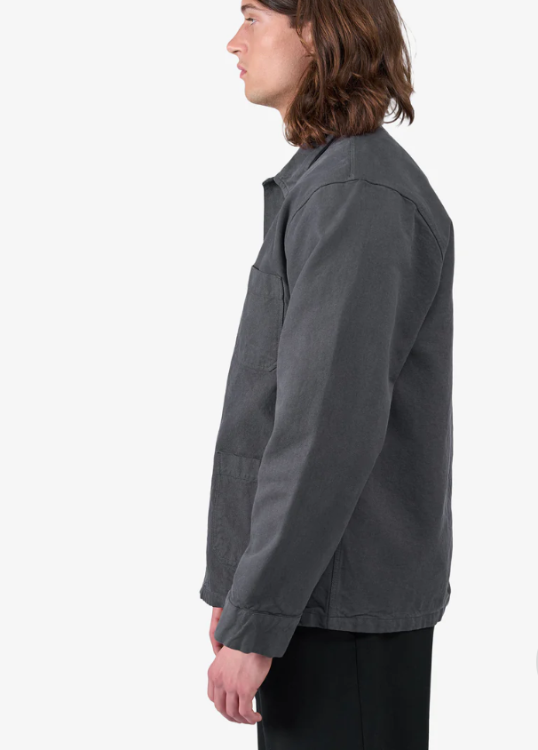 M Organic Workwear Jacket - COLORFUL STANDARD - Lava Grey