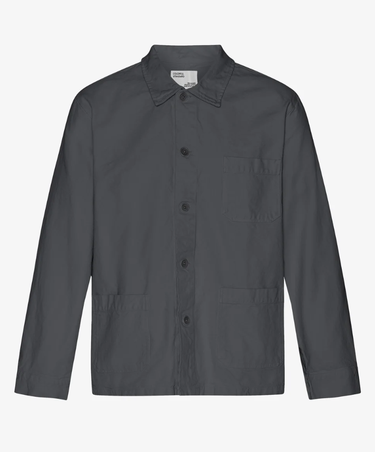 M Organic Workwear Jacket - COLORFUL STANDARD - Lava Grey