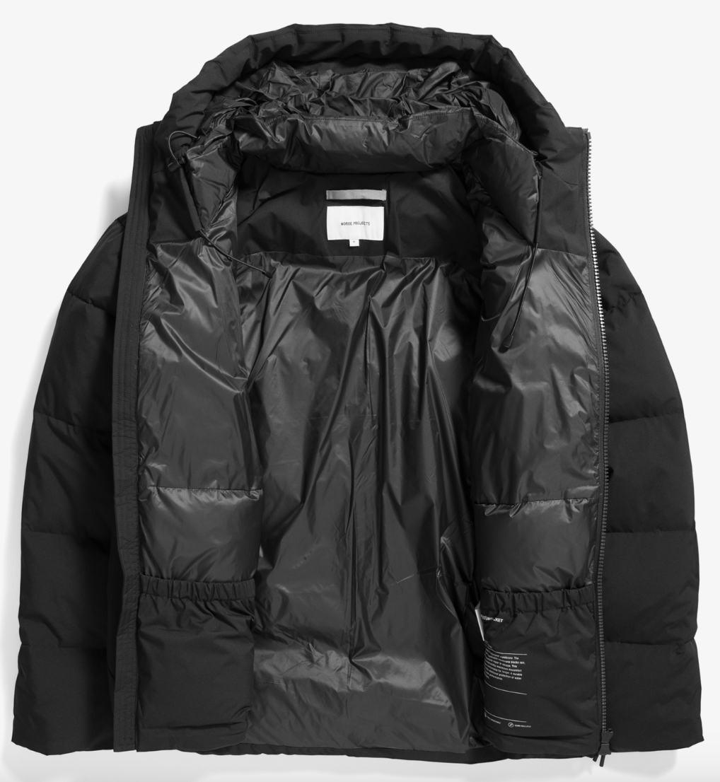 M Asger 2.0 Down Jacket - NORSE PROJECTS - BLACK