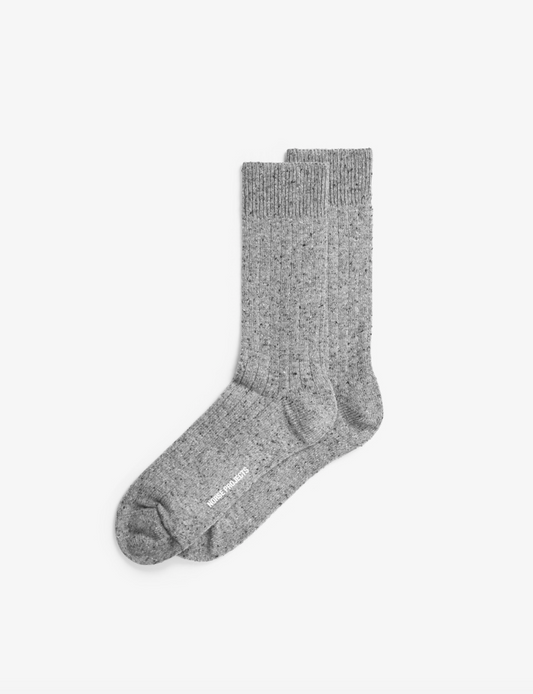 M Bjarki Neps Wool Rib Sock NORSE PROJECTS