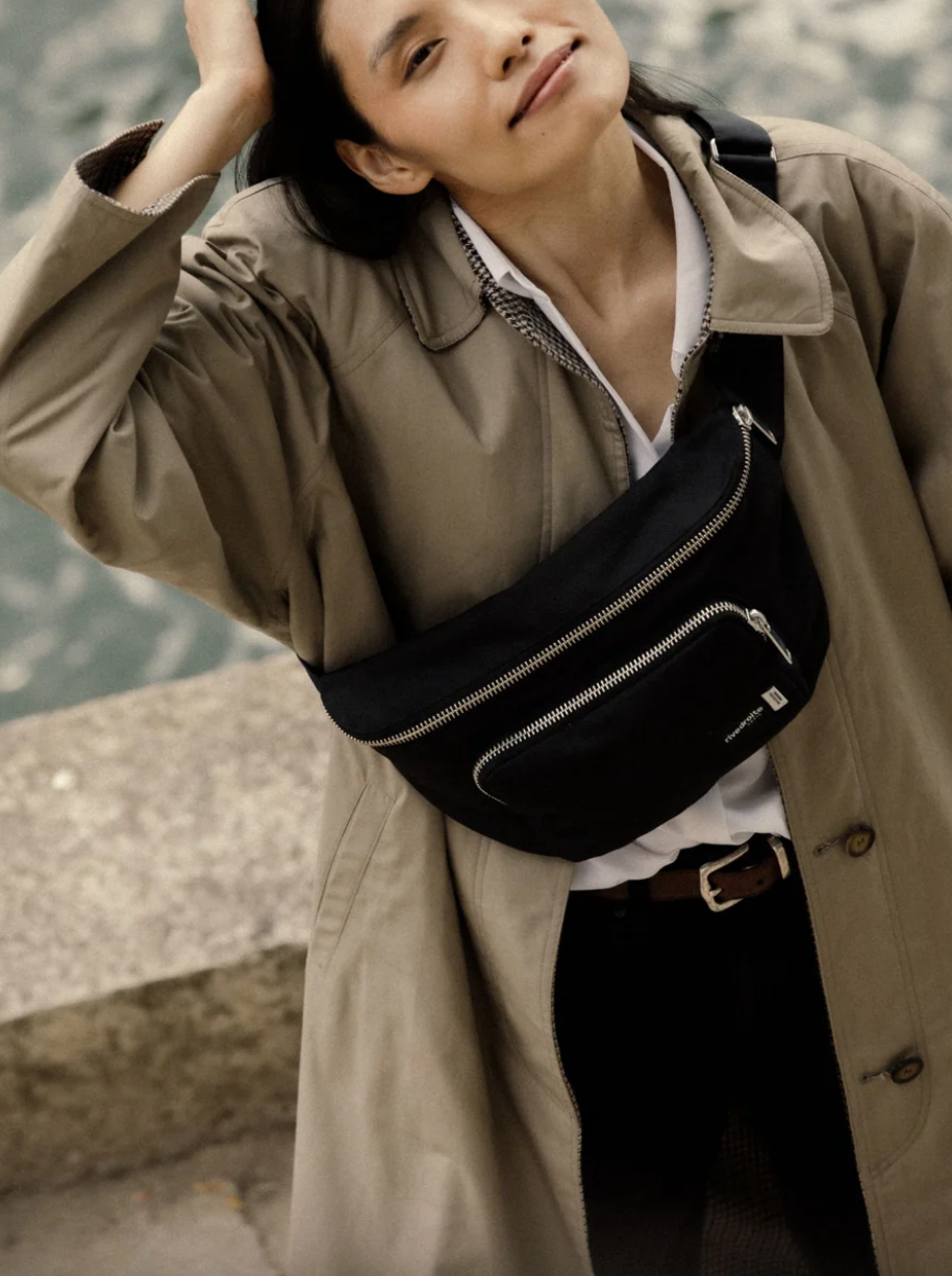 M & W Joly le sac banane - RIVE DROITE PARIS - Black