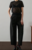 W Pant Daley - SOEUR Black