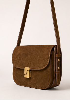 BORSA BELLISSIMA MINI  IN CROSTA DI PELLE - SOEUR