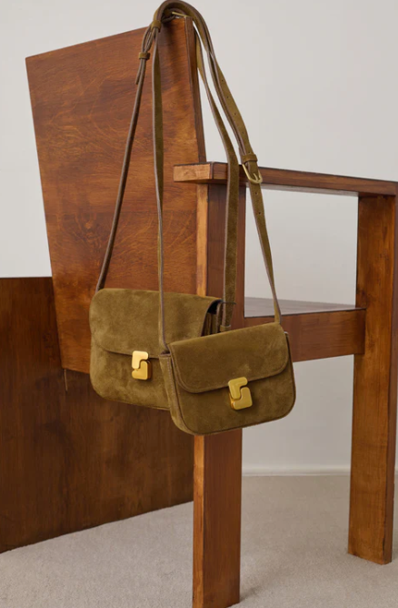 BORSA BELLISSIMA MINI  IN CROSTA DI PELLE - SOEUR