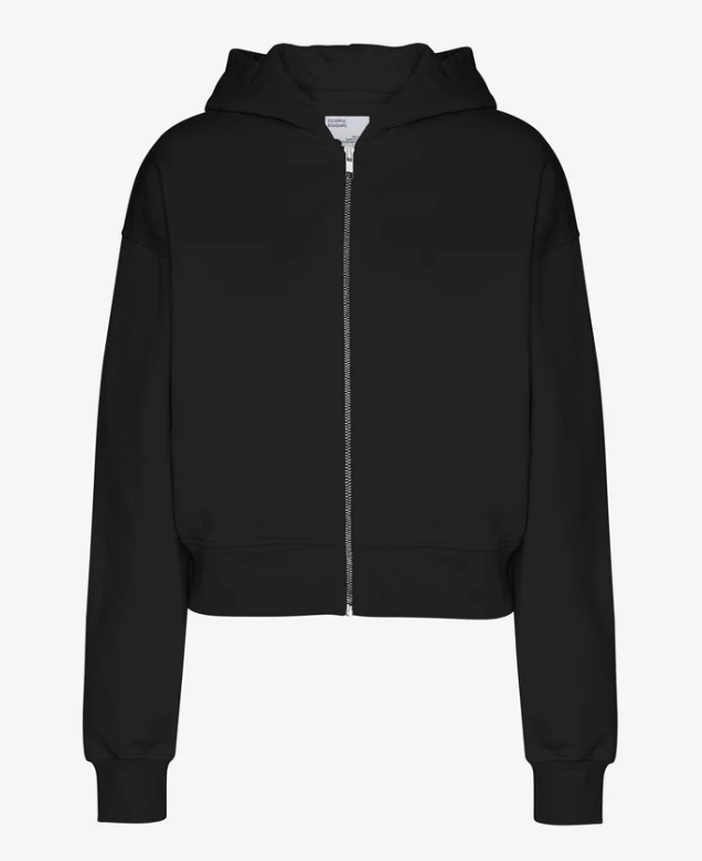 ORGANIC CROP ZIP HOOD - COLORFUL STANDARD