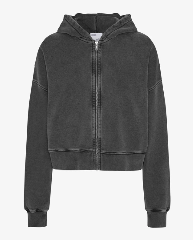 ORGANIC CROP ZIP HOOD - COLORFUL STANDARD